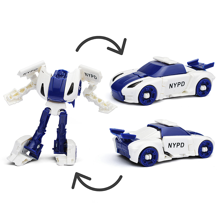 Робот 159 трансформирующийся в полицию, в пакете Робот 159 трансформирующийся в полицию, в пакете