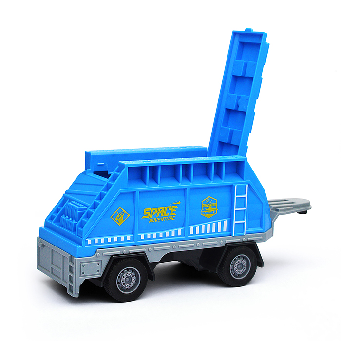 Машина KLX800-270 "Трейлер перевозчик" (свет, звук) в коробке