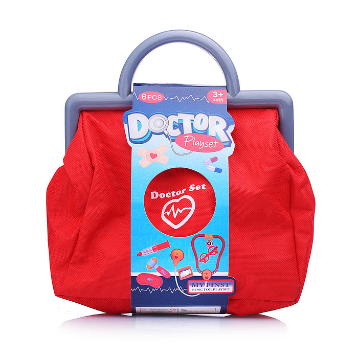 Фото к товару Набор доктора 005-1 "Самый лучший доктор" в сумке Набор доктора 005-1 "Самый лучший доктор" в сумке