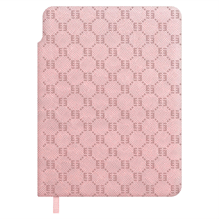 Записная книжка Escalada, А6, 96 л., Сафьян розовый