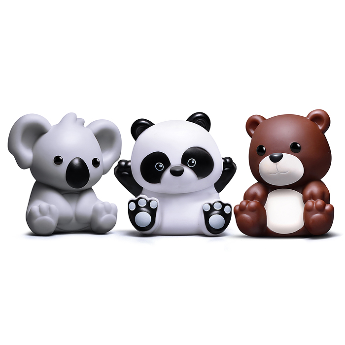 Фото к товару Набор игрушек для купания Y0126 "Пандочка, мишка и коала" в пакете Набор игрушек для купания Y0126 "Пандочка, мишка и коала" в пакете