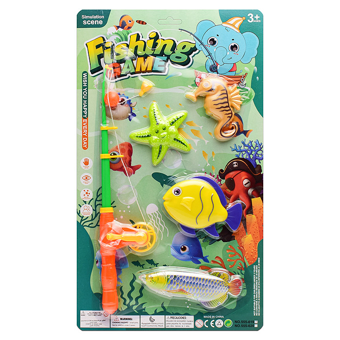 Рыбалка 555-619 "Богатый улов" на листе