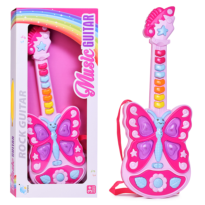 Гитара 663Q "Бабочка" в коробке Гитара 663Q "Бабочка" в коробке