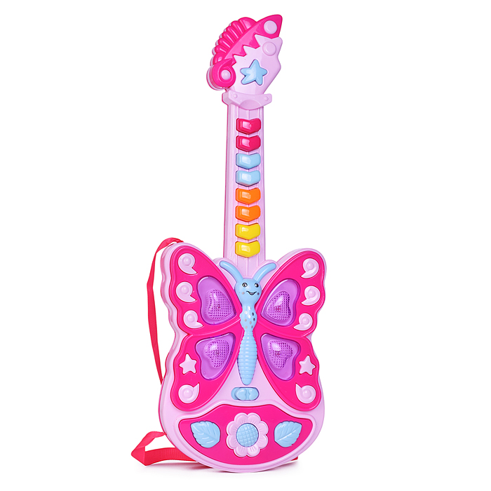 Гитара 663Q "Бабочка" в коробке