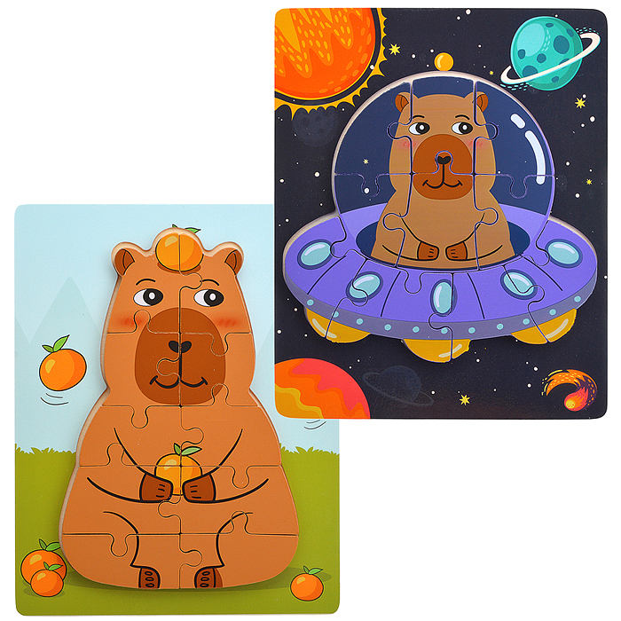 Пазл D2133 "Капибара"