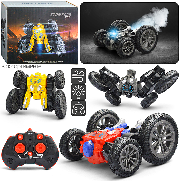 Машина 9900-176D "Трюкзак" р/у, 27 MHz, в коробке Машина 9900-176D "Трюкзак" р/у, 27 MHz, в коробке