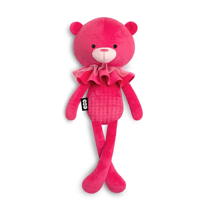 Игрушка мягконабивная "Розовый шик" Медвежонок