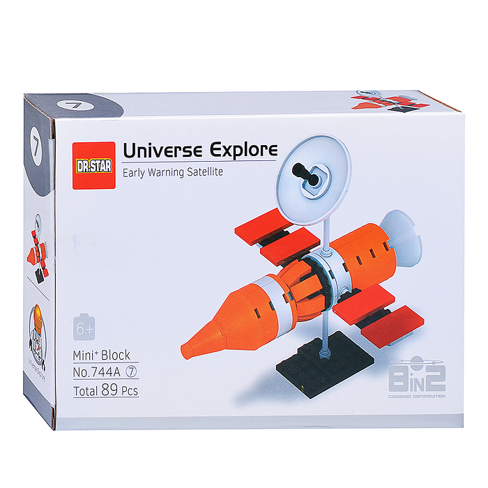 Фото к товару Конструктор 744A "Космические разработки" в коробке Конструктор 744A "Космические разработки" в коробке