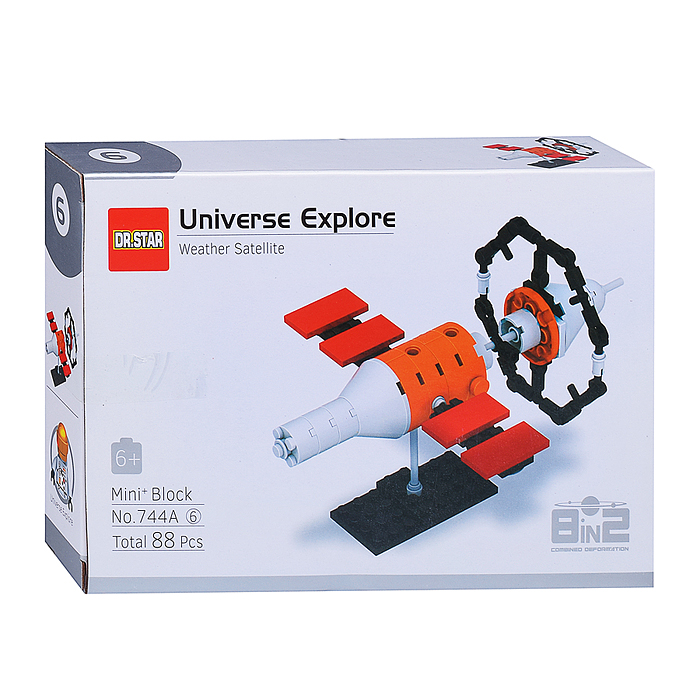 Фото к товару Конструктор 744A "Космические разработки" в коробке Конструктор 744A "Космические разработки" в коробке