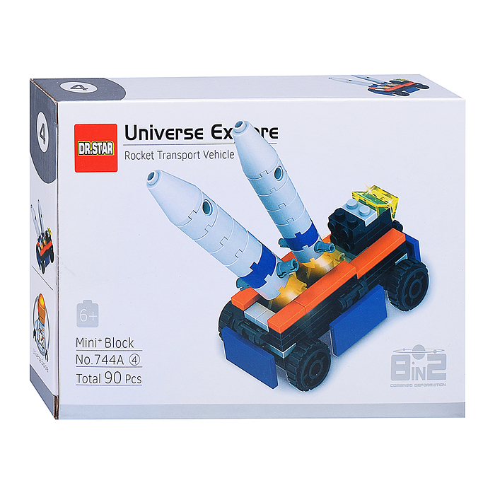 Фото к товару Конструктор 744A "Космические разработки" в коробке Конструктор 744A "Космические разработки" в коробке