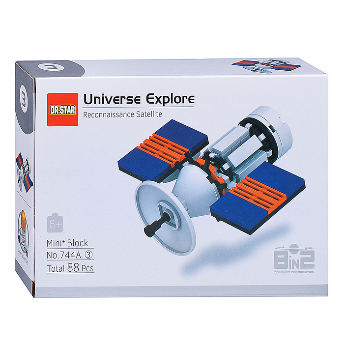 Фото к товару Конструктор 744A "Космические разработки" в коробке Конструктор 744A "Космические разработки" в коробке
