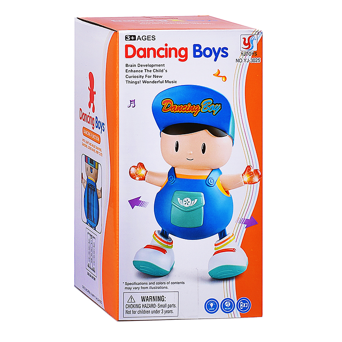 Фото к товару Интерактивная игрушка YJ-3025 "Танцор" в коробке Интерактивная игрушка YJ-3025 "Танцор" в коробке