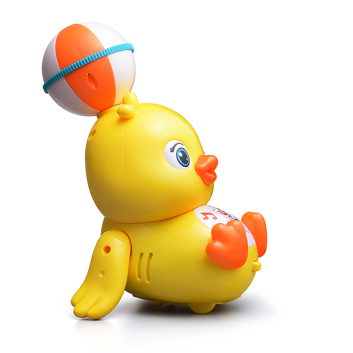 Интерактивная игрушка YJ-3065 "Утенок" в коробке