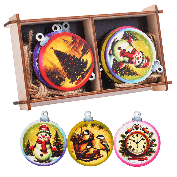 Набор "Новогодние шары" Набор "Новогодние шары"