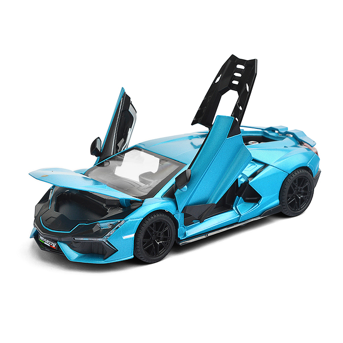 Машина 1901-390P "Супер гонка" (свет, звук, дым) в коробке