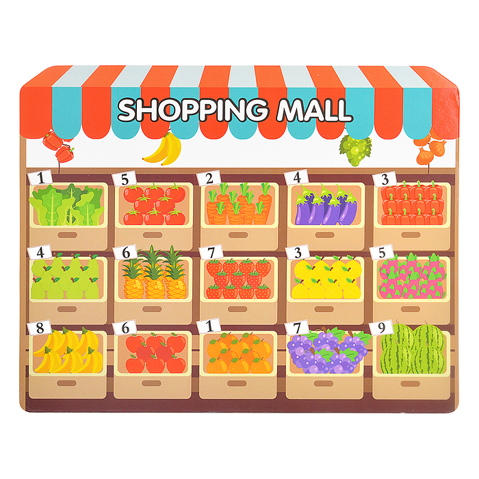 Игра развивающая D2112 "Магазинчик"