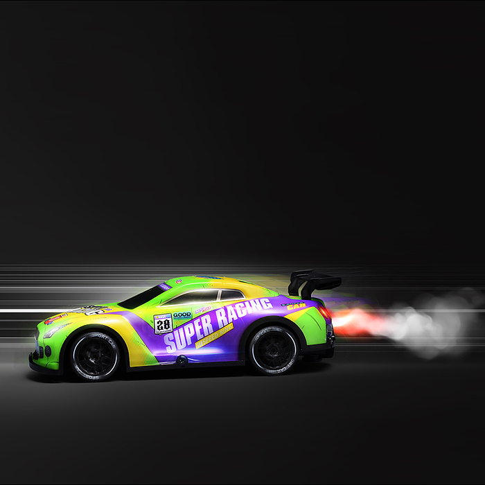 Фото к товару Машина US019-3P "Дрифт" р/у, со спреем, 27 MHz, в коробке Машина US019-3P "Дрифт" р/у, со спреем, 27 MHz, в коробке