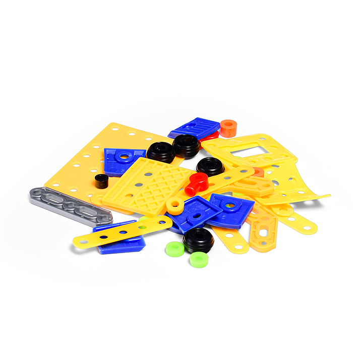 Фото к товару Конструктор 898B-12 металлический "Грузовик" с ковшом (299 дет.) в коробке Конструктор 898B-12 металлический "Грузовик" с ковшом (299 дет.) в коробке