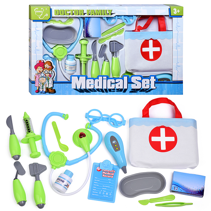 Игровой набор "Маленький врач" D1502C в коробке Игровой набор "Маленький врач" D1502C в коробке