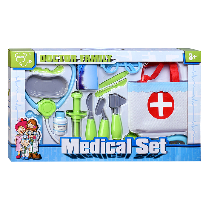 Фото к товару Игровой набор "Маленький врач" D1502C в коробке Игровой набор "Маленький врач" D1502C в коробке