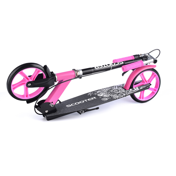 Фото к товару Самокат U038455Y 2-х кол., розовый, PU/ 200 мм, ABEC 7, в коробке Самокат U038455Y 2-х кол., розовый, PU/ 200 мм, ABEC 7, в коробке