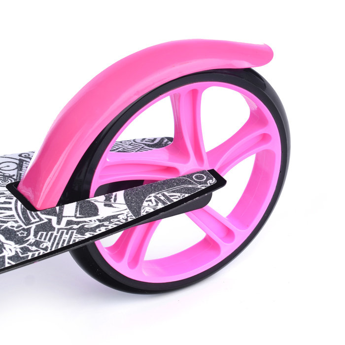 Фото к товару Самокат U038455Y 2-х кол., розовый, PU/ 200 мм, ABEC 7, в коробке Самокат U038455Y 2-х кол., розовый, PU/ 200 мм, ABEC 7, в коробке