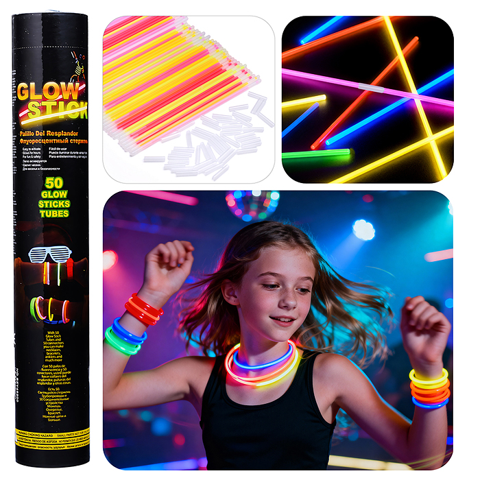 Набор палочек светящихся 00-6971 (50 шт) Набор палочек светящихся 00-6971 (50 шт)