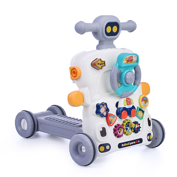 Игровой центр-Каталка 6036 "Первые шаги" музыкальные, в коробке