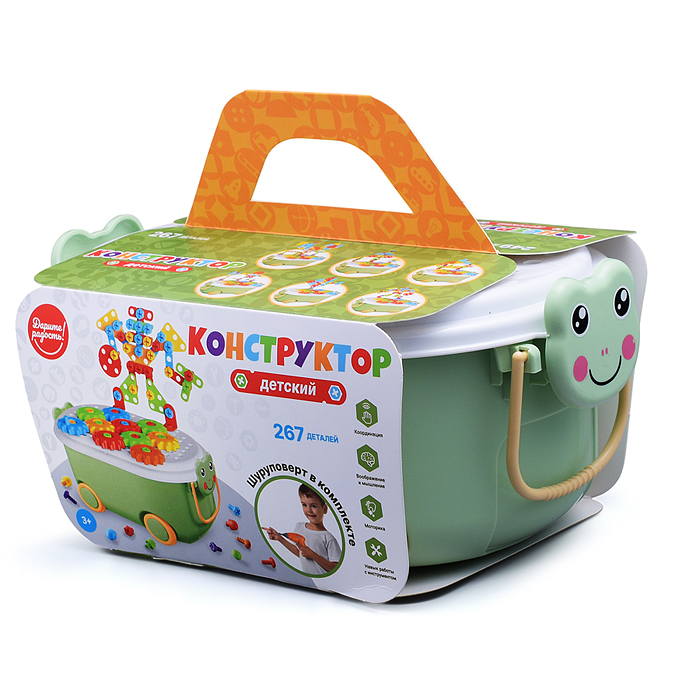 Фото к товару Конструктор UT0265-2 "Магические панели" (249 дет.) в чемодане Конструктор UT0265-2 "Магические панели" (249 дет.) в чемодане