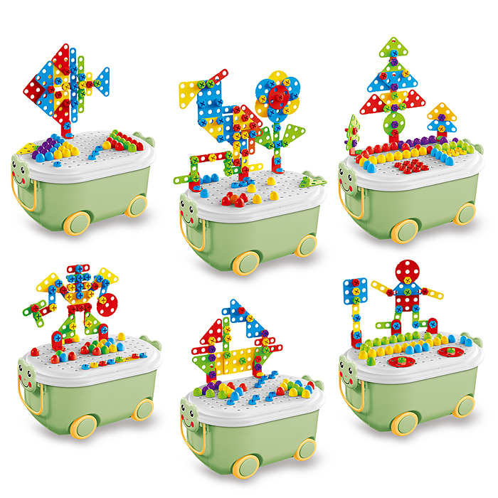 Конструктор UT0265-1 "Магические панели" (267 дет.) в чемодане