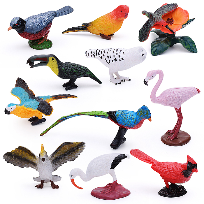 Птица JS20-7 в ассортименте, в коробке Птица JS20-7 в ассортименте, в коробке