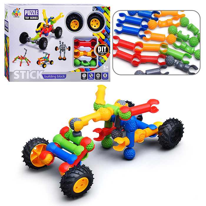 Конструктор SY8806 "Квадроцикл" (27 дет.) в коробке