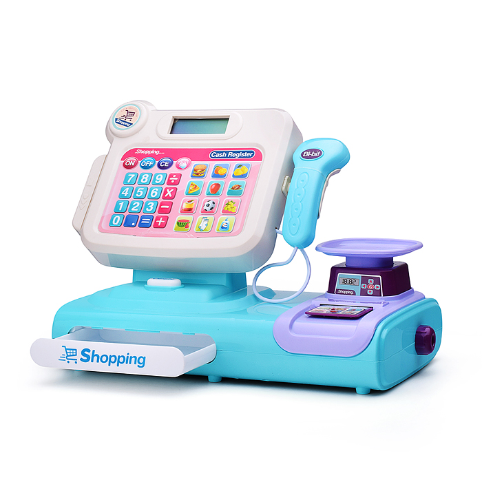 Фото к товару Касса CF8544 "Супер магазин" в коробке Касса CF8544 "Супер магазин" в коробке