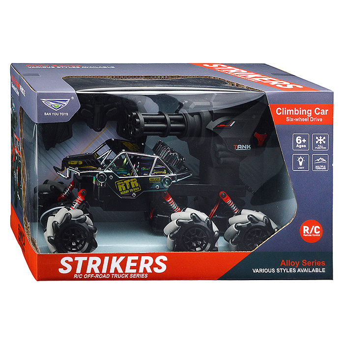 Фото к товару Машина SY215KHS-13U "Страйк" р/у, 27 MHz, в коробке Машина SY215KHS-13U "Страйк" р/у, 27 MHz, в коробке