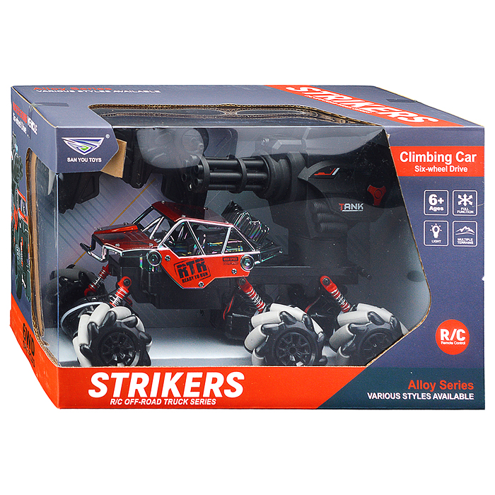 Фото к товару Машина SY215KHS-13U "Страйк" р/у, 27 MHz, в коробке Машина SY215KHS-13U "Страйк" р/у, 27 MHz, в коробке