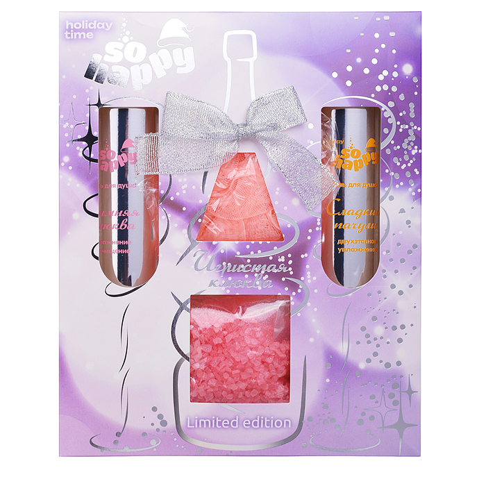 Набор "So Happy holiday time" 400г Игристая клюква Набор "So Happy holiday time" 400г Игристая клюква