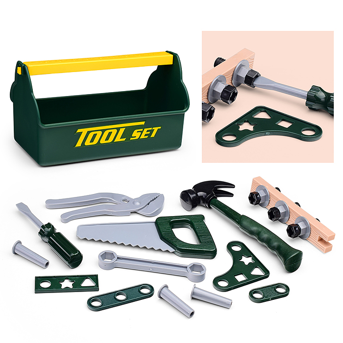 Набор интсрументов T115B(G) "Строитель" в ящике