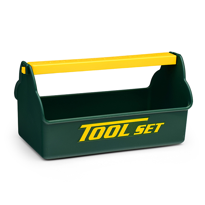 Фото к товару Набор интсрументов T115B(G) "Строитель" в ящике Набор интсрументов T115B(G) "Строитель" в ящике