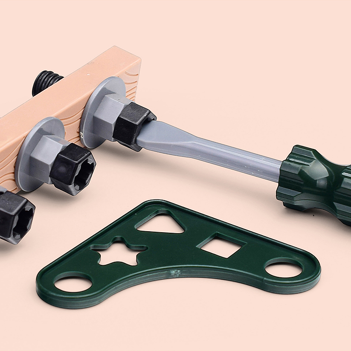 Фото к товару Набор интсрументов T115B(G) "Строитель" в ящике Набор интсрументов T115B(G) "Строитель" в ящике