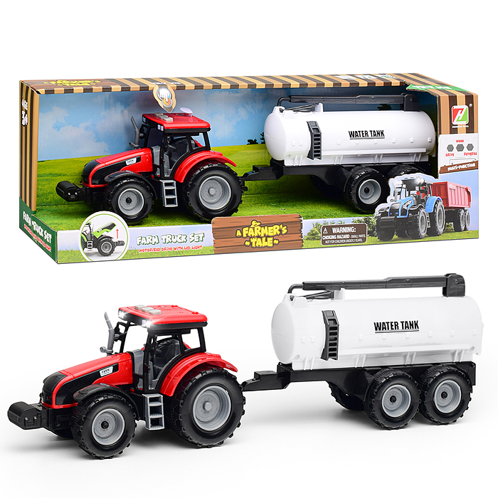 Трактор 550-58J "Трудяга №2" в коробке