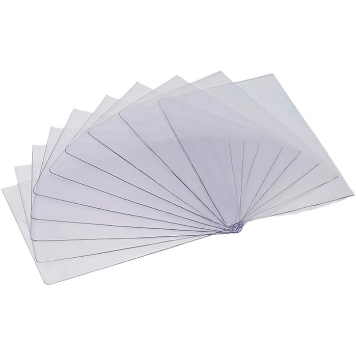 Обложки для листов паспорта "Attomex" 87x126 мм, ПВХ 100 мкм, прозрачные, 10 шт