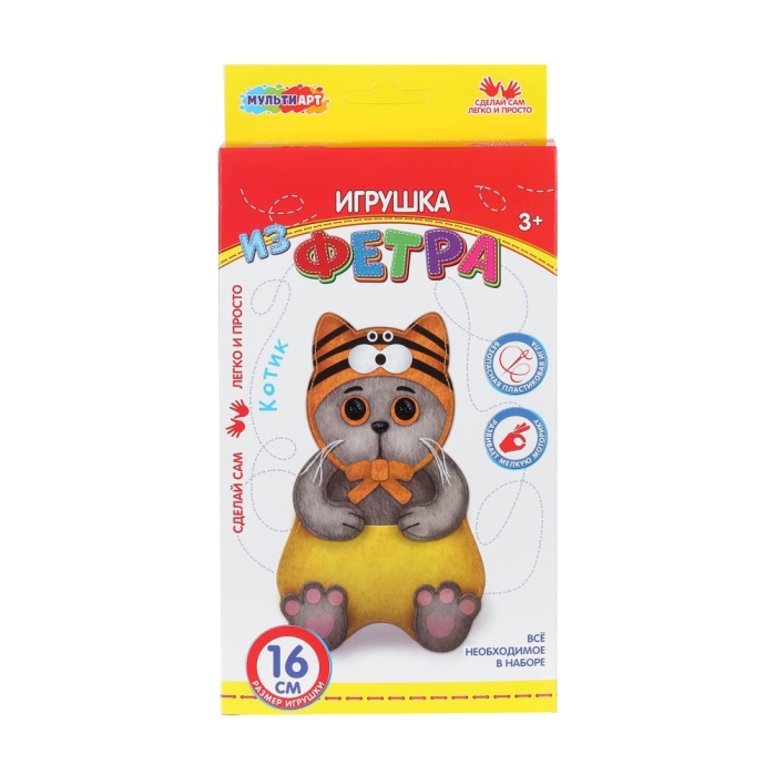 Игрушка из фетра "Басик"