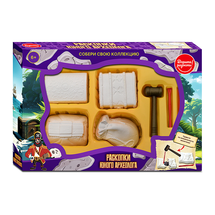 Раскопки UT0277-1 "Раскопки юного археолога" в коробке