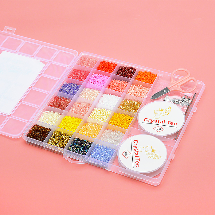 Фото к товару Набор создание украшений UT0208 "Цветной стиль" 26 цв., в коробке Набор создание украшений UT0208 "Цветной стиль" 26 цв., в коробке