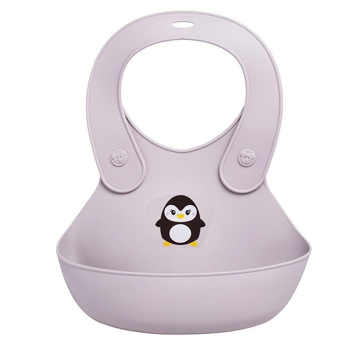 Нагрудник детский с декором (Светло-бежевый) Нагрудник детский с декором (Светло-бежевый)