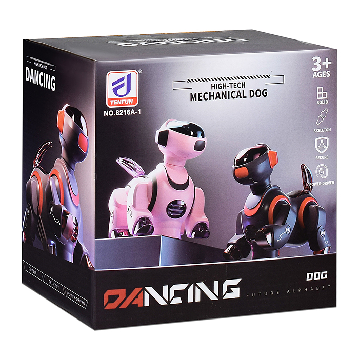 Фото к товару Собака 8216A-1 "Зажигательный танец" в коробке Собака 8216A-1 "Зажигательный танец" в коробке