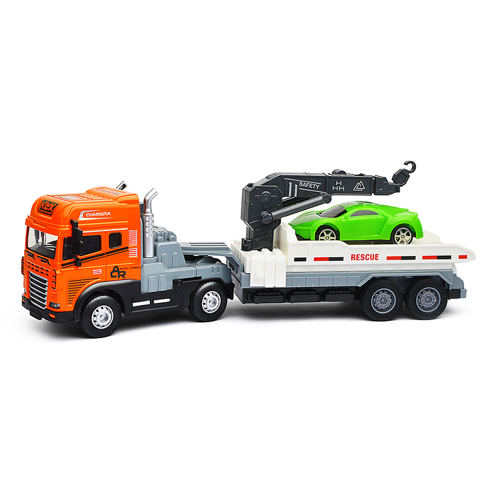 Машина KLX800-276 "Кран эвакуатор" (свет, звук) в коробке