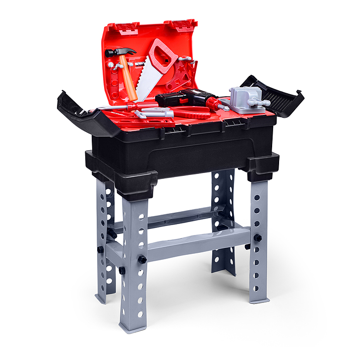 Фото к товару Набор интсрументов T1803B "Юный строитель" в коробке Набор интсрументов T1803B "Юный строитель" в коробке