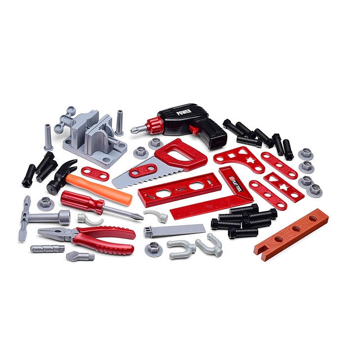 Фото к товару Набор интсрументов T1803B "Юный строитель" в коробке Набор интсрументов T1803B "Юный строитель" в коробке