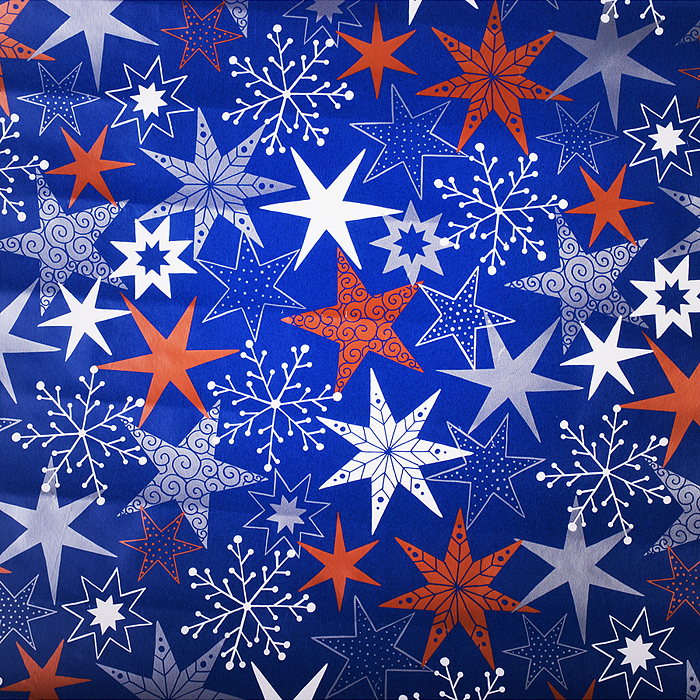 Фото к товару Упаковочная бумага супергладкая "Новогодняя" рулон в термопленке размер 70*100 Упаковочная бумага супергладкая "Новогодняя" рулон в термопленке размер 70*100